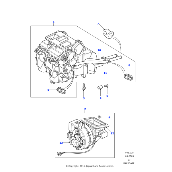 8510266 - Land Rover Clamp - Heater Hose
