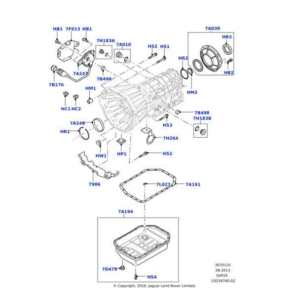 RTC5102 - Land Rover Seal