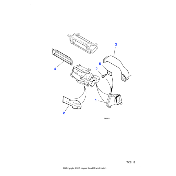 AK608141J - Jaguar Captive nut