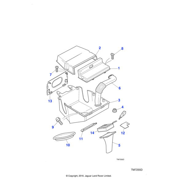 FN106041 - Jaguar Land Rover Nut - Flanged