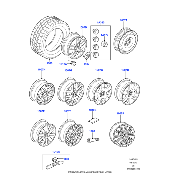 13H412 - Land Rover Valve