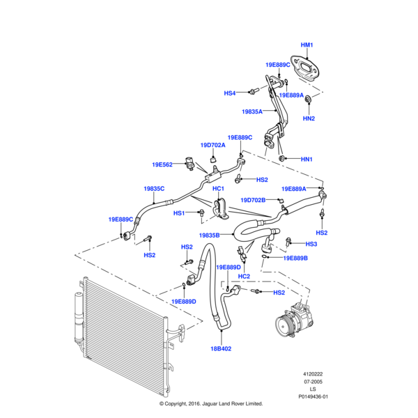 CDU2153L - Land Rover Clip-swivel