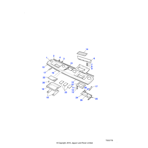 390573 - Land Rover LH STG. ANTI SKID MAT