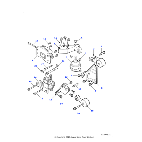 FB112111L - Land Rover Bolt