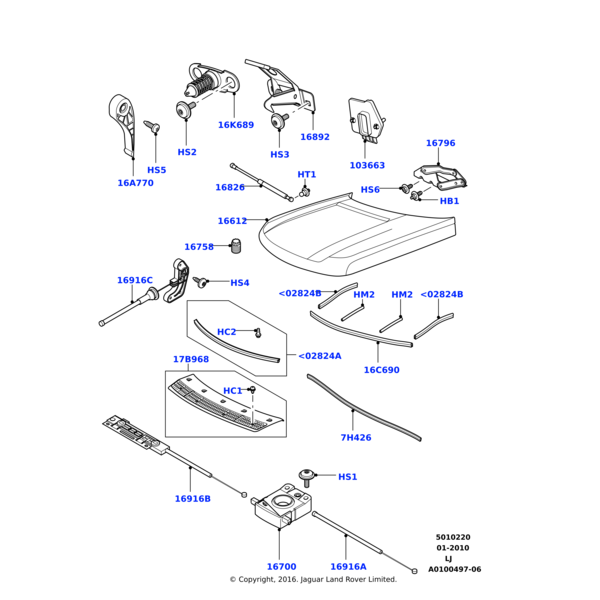 AYP500190 - Land Rover Screw