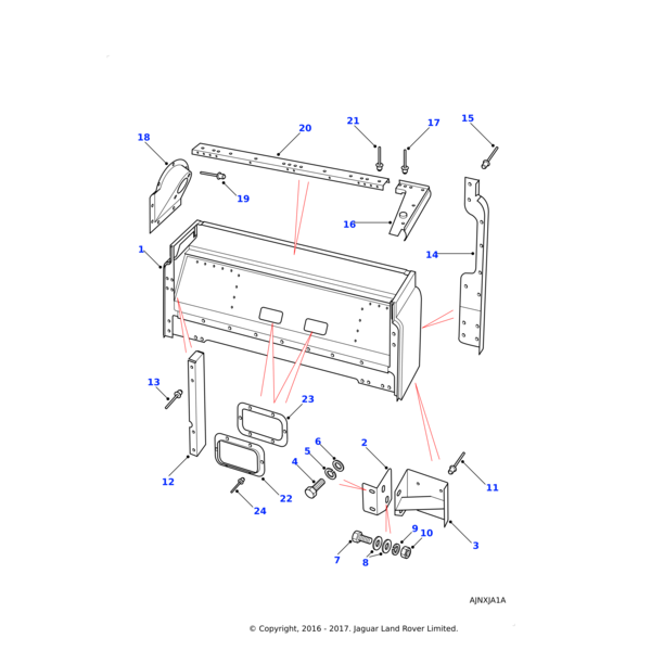 AFU1350 - Land Rover Monobolt