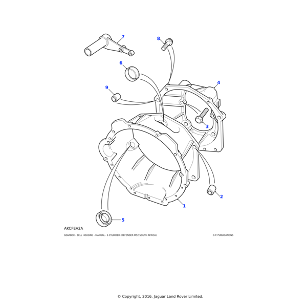 FB112101L - Land Rover Bolt