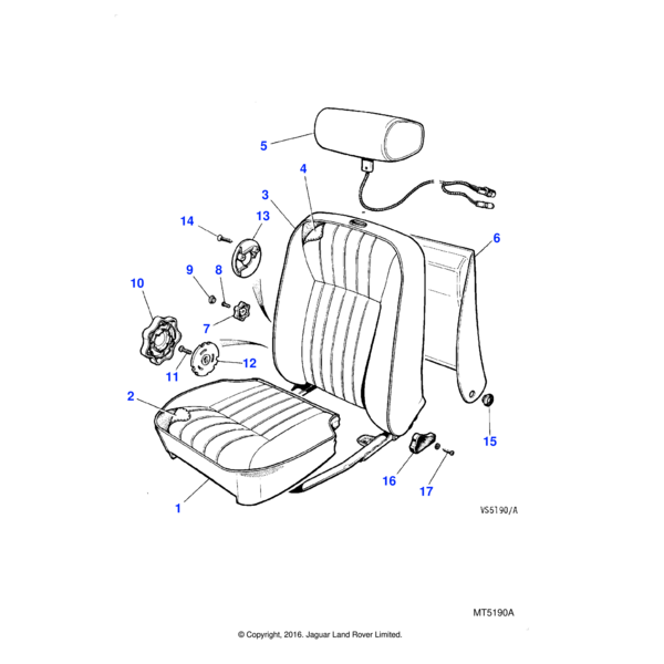 AC608051J - Jaguar Screw