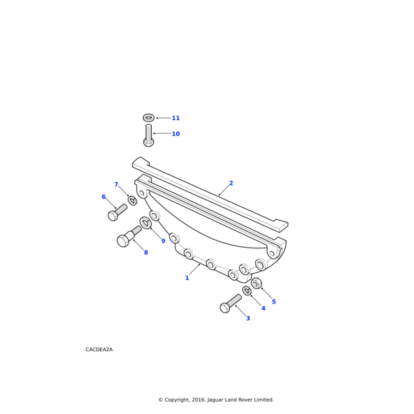 253023 - Land Rover Bolt