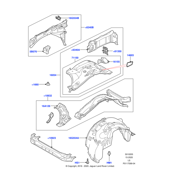 ABD780110 - Land Rover Reinforcement