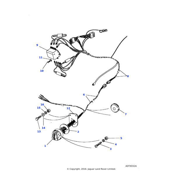 579409 - Land Rover Socket-electrical towing