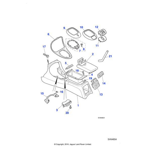 WA104001 - Jaguar Land Rover Washer-Plain