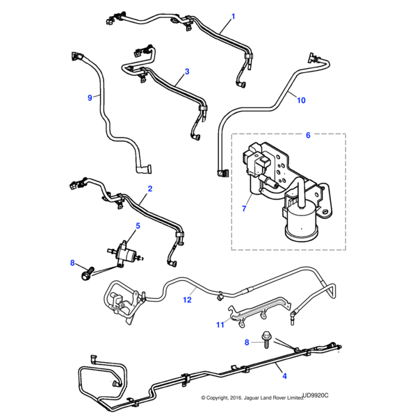 AJ811242 - Jaguar Purge valve