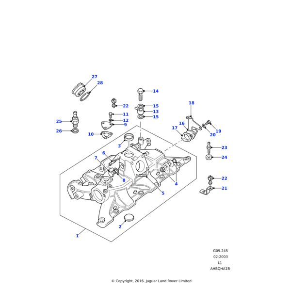 232043 - Land Rover Washer-sealing