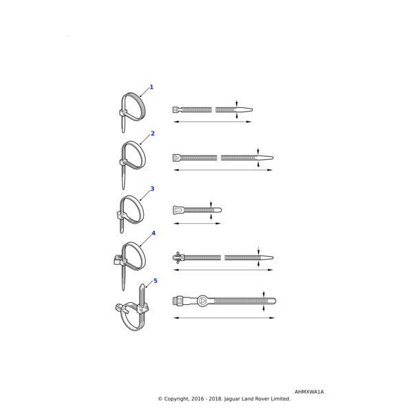 13H9704L - Land Rover Tie-cable