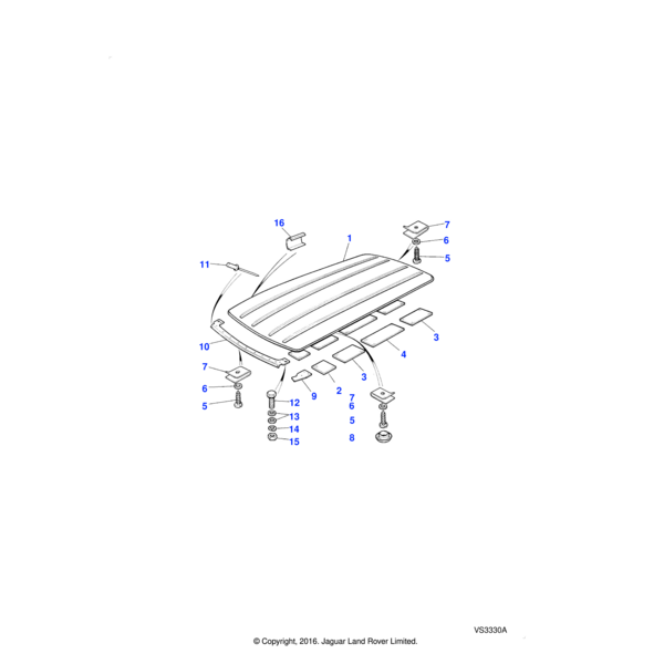 255225 - Land Rover Screw