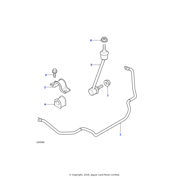 ANR5116 - Land Rover Nut - Hex.