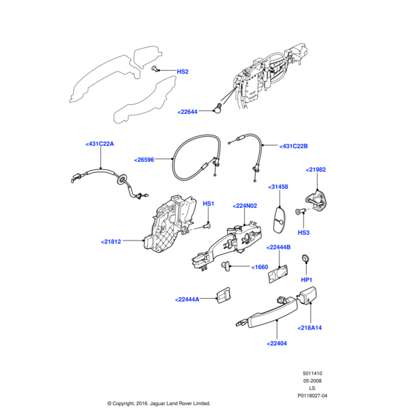 ABS780160 - Land Rover Spacer