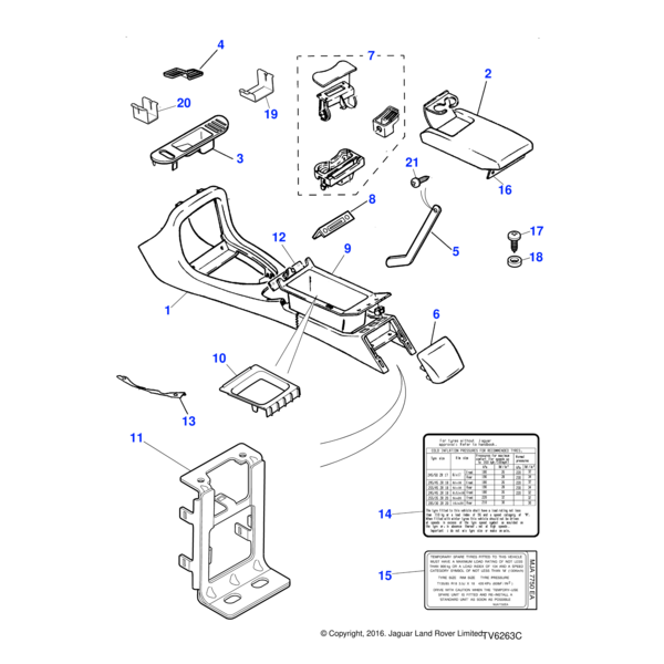 AC608074J - Jaguar Screw