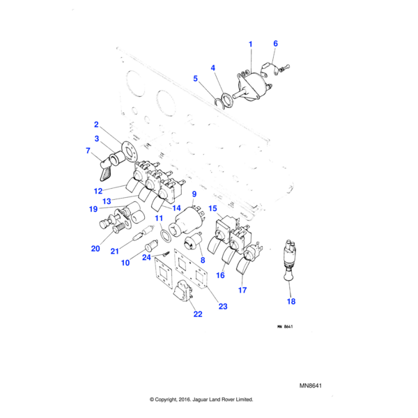 2H4841 - Jaguar Switch
