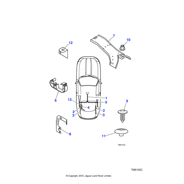 AGU2292 - Jaguar Push on fix