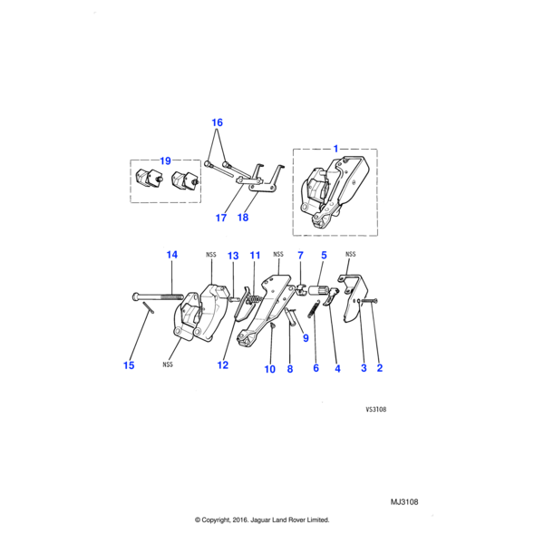 8840 - Jaguar Friction spring