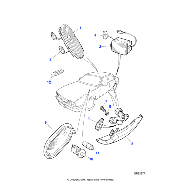 XR811819 - Jaguar Bulb