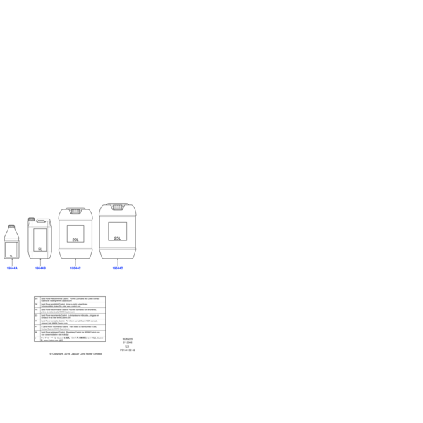STC50524 - Land Rover Coolant