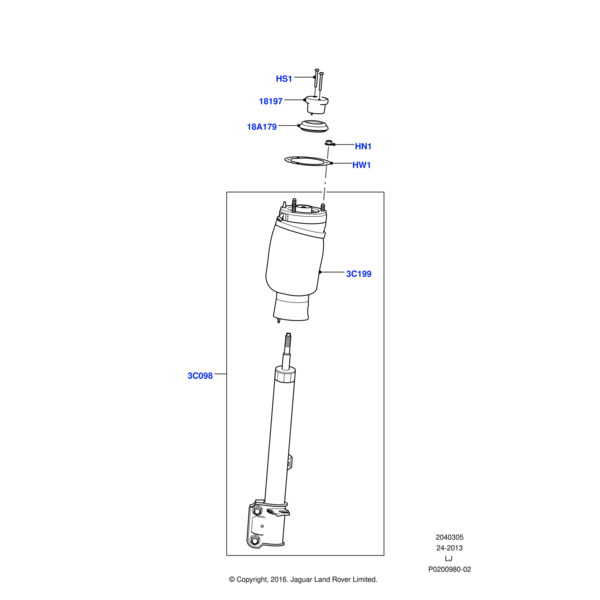 FYP500580 - Land Rover Bolt