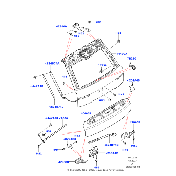 4147433 - Land Rover Bolt