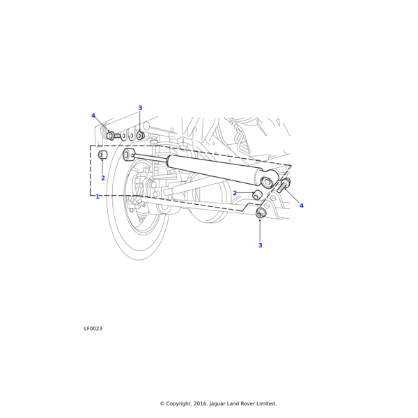 ANR1193 - Land Rover Bolt-flanged head