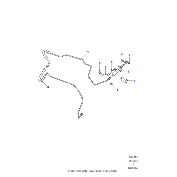 ANR6727 - Land Rover Master cylinder clutch