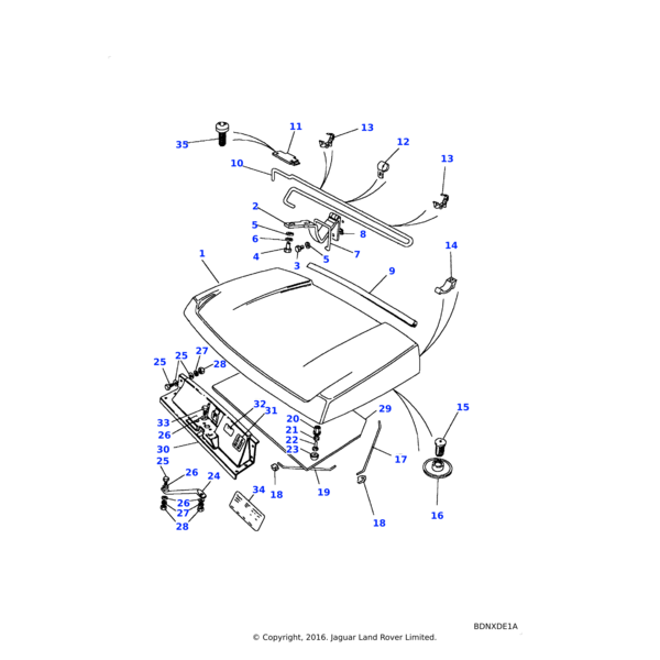 255206 - Land Rover Screw