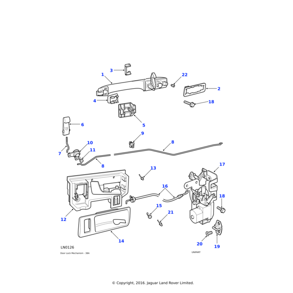 AB612047 - Land Rover Screw