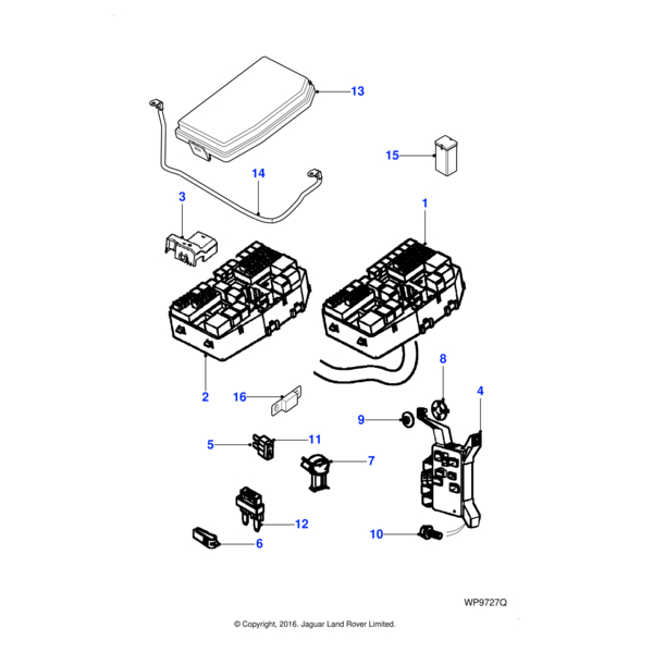 C2S45021 - Jaguar Bolt And Washer