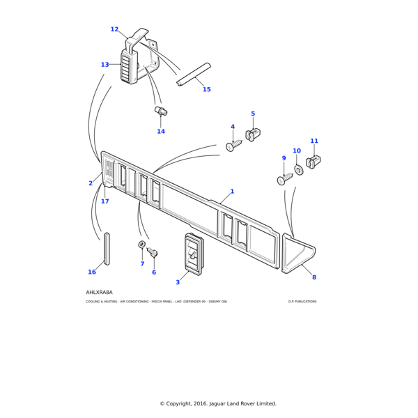 AC608065 - Land Rover Screw