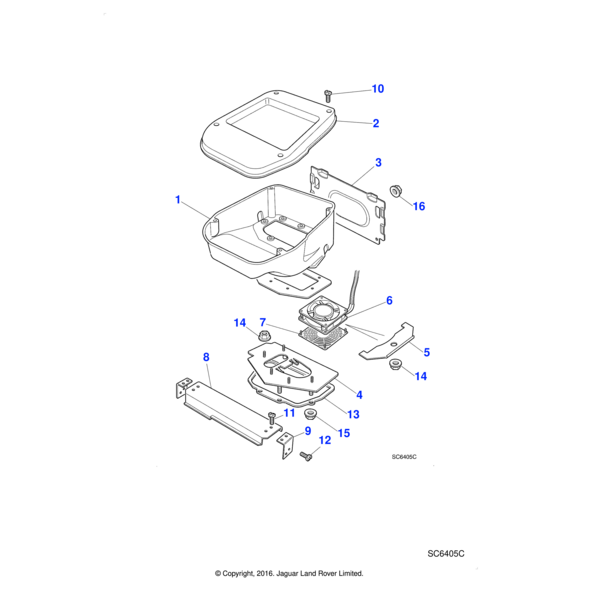FN106041J - Jaguar Flange nut