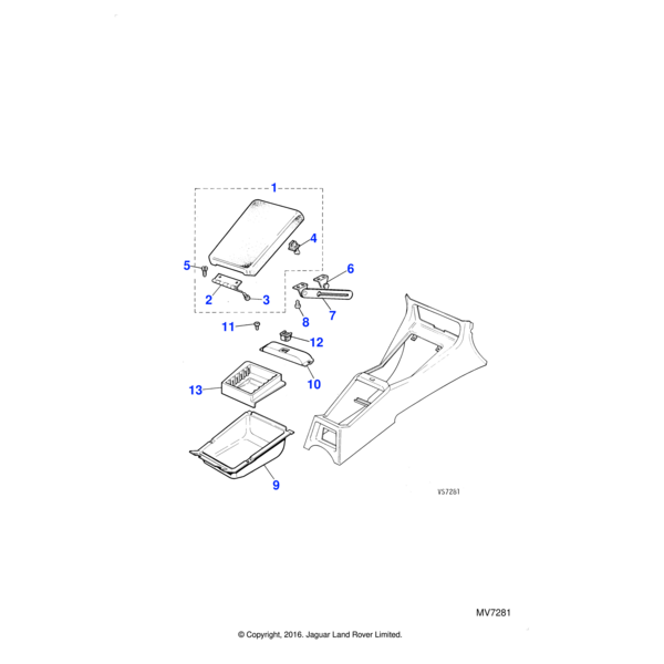 AB60632 - Jaguar Self tapping screw