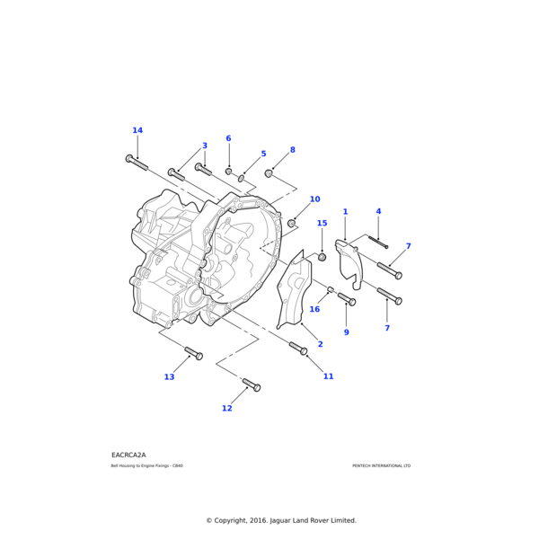 FB112171L - Land Rover Bolt
