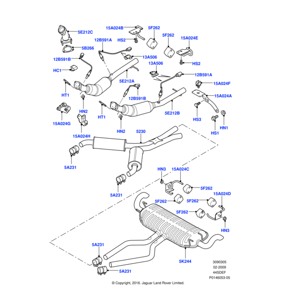 ESR2034 - Land Rover Nut-flange-nyloc