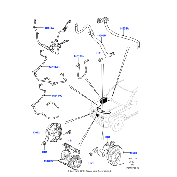 FA108207 - Land Rover Bolt