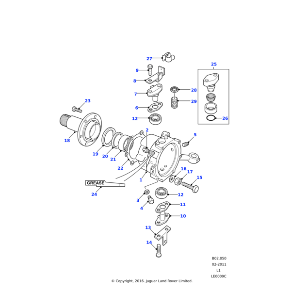 236070 - Land Rover Plug-Drain