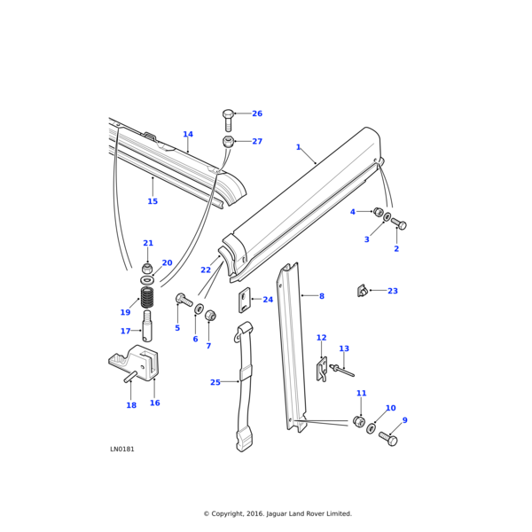 AFU1080 - Land Rover Washer