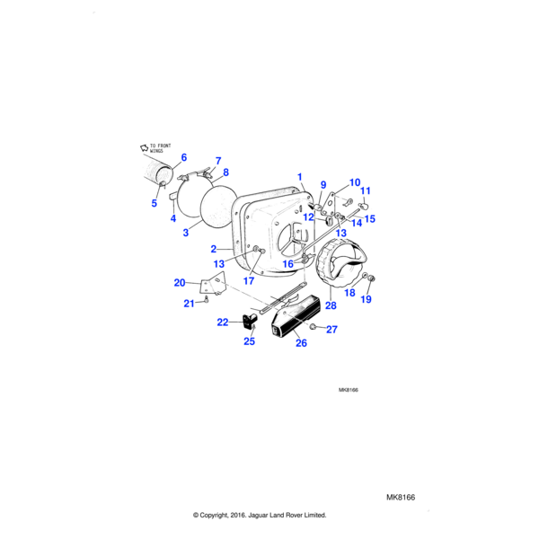 257203J - Jaguar Nut