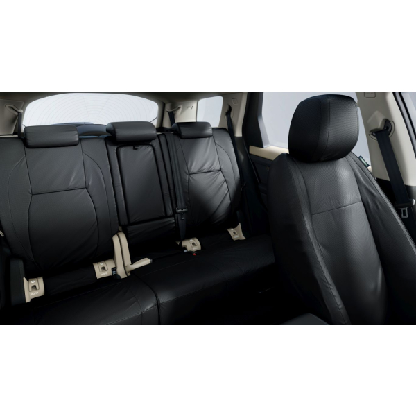 Waterproof Seat Covers - Ebony, Second Row