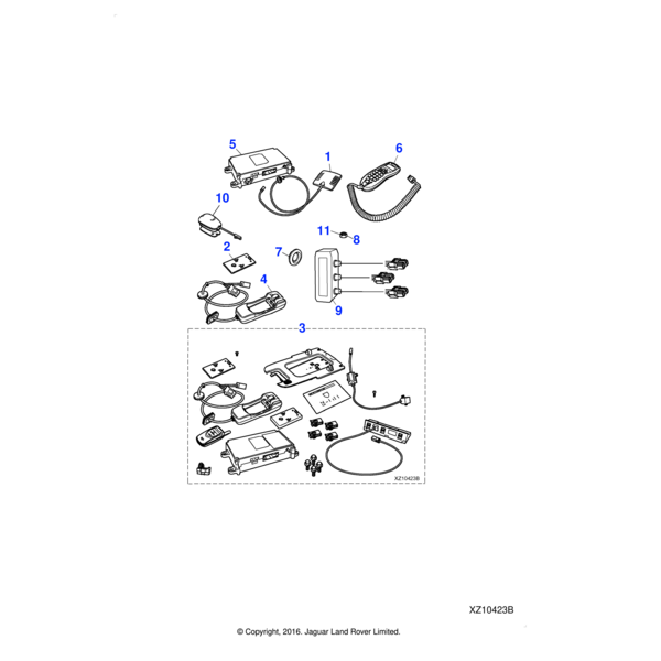 C2C24169 - Jaguar Mounting cradle