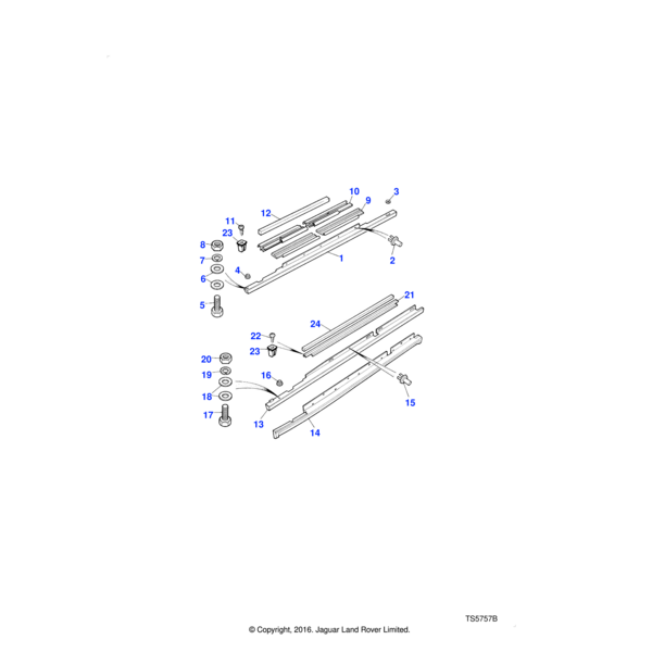 390568 - Land Rover Finisher-body side sill