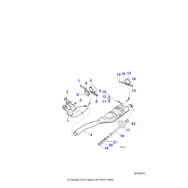 AGU6289J - Jaguar Locknut