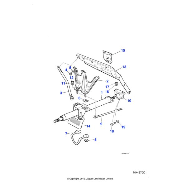 BCC8005 - Jaguar Paint clearing screw