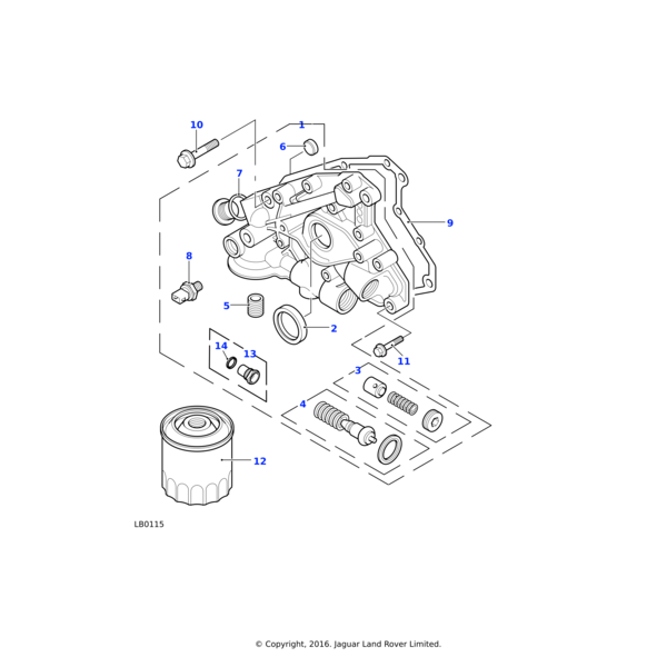 6K432L - Land Rover Washer-copper